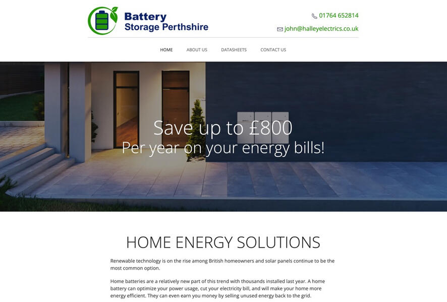Battery Storage Perthshire